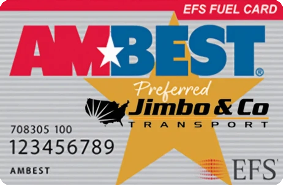 Jimbo & Co Transport AMBEST Preferred EFS fuel card